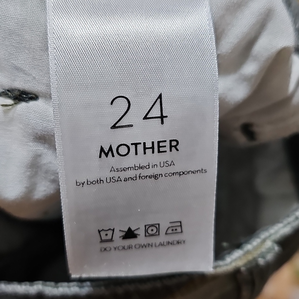 Mother Camouflage High Waist Cargo‎ Pants Size 24 - Picture 5 of 9